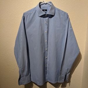 Hugo Boss, Sharp Fit, 17/36,37 Blue&White,